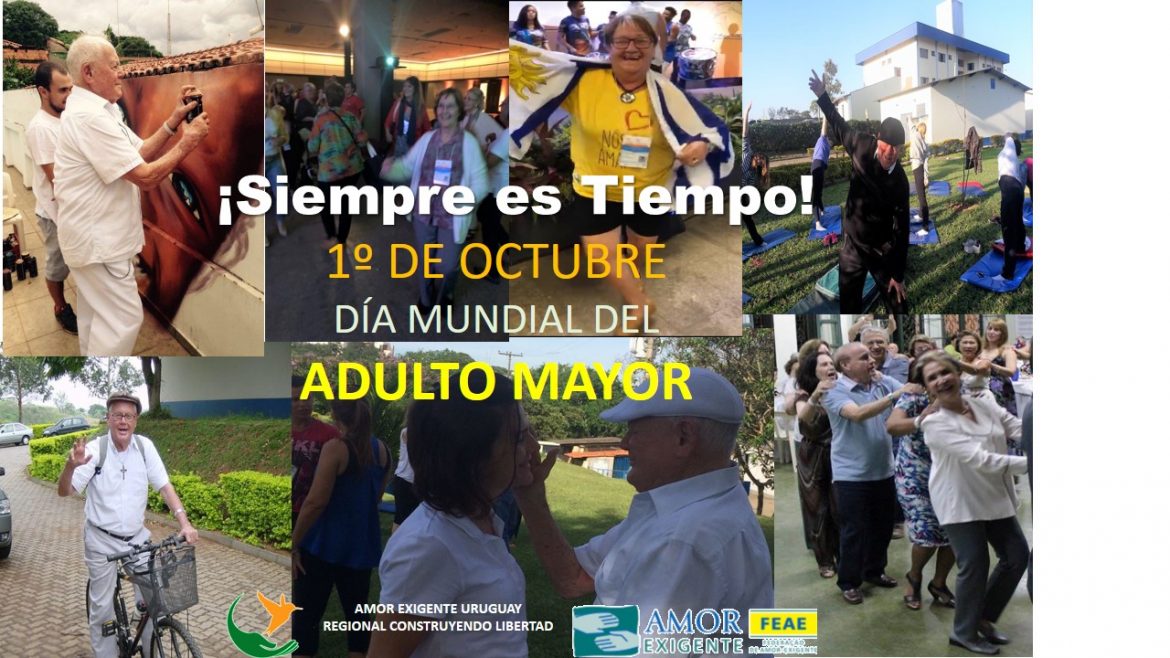 Día Mundial del Adulto Mayor-Grupos- “Siempre es Tiempo”